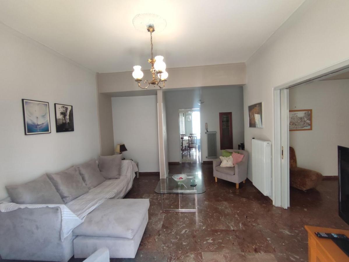 2 Br110 Sqm Free Parking Full Clima Apartment Patras Luaran gambar
