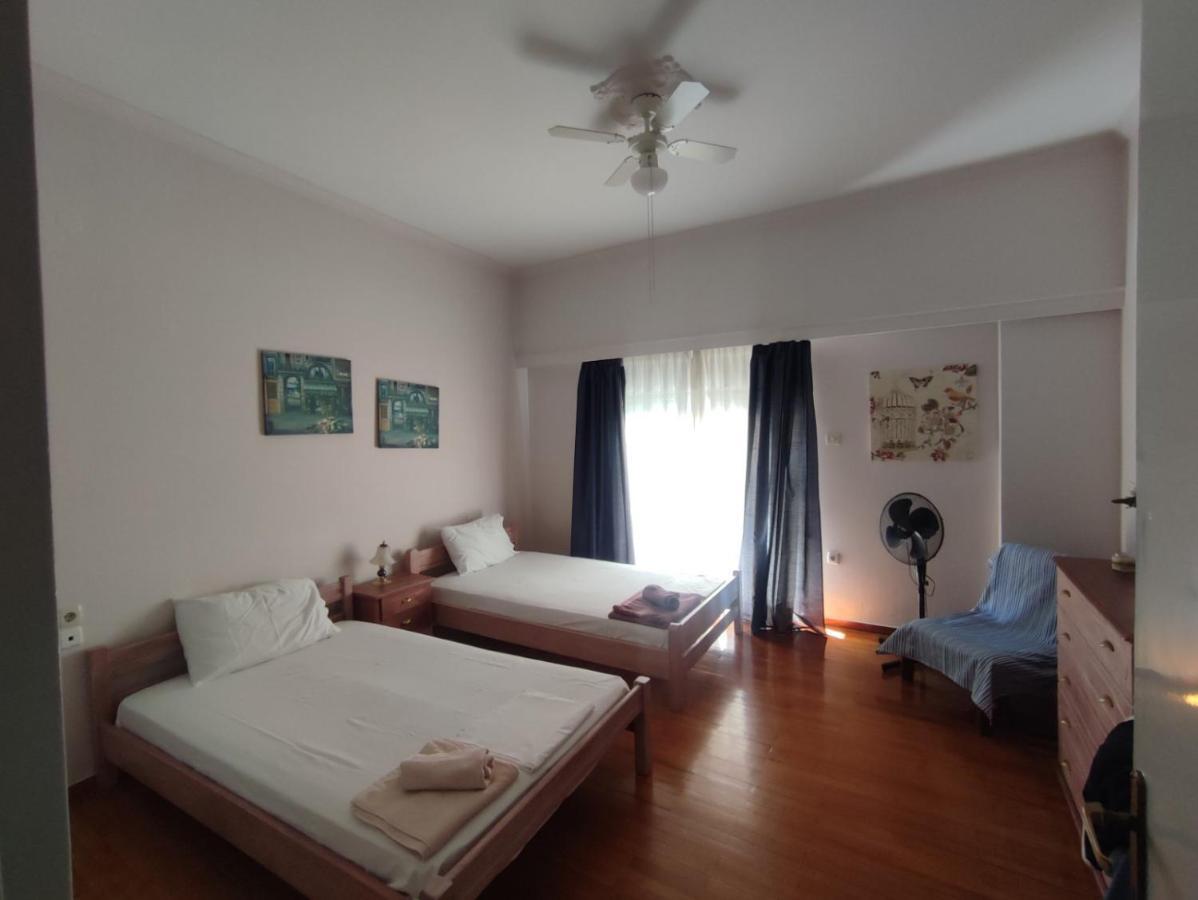 2 Br110 Sqm Free Parking Full Clima Apartment Patras Luaran gambar