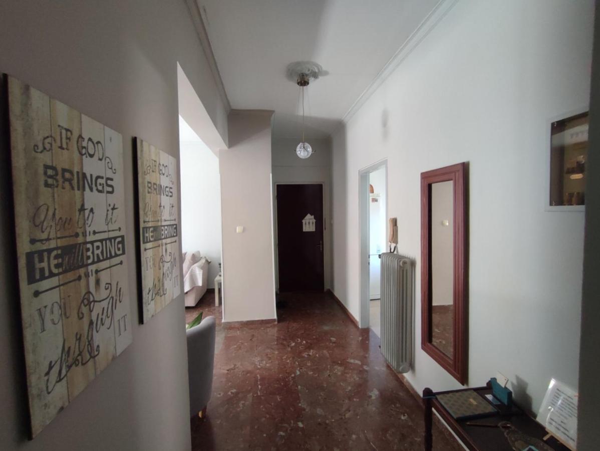 2 Br110 Sqm Free Parking Full Clima Apartment Patras Luaran gambar
